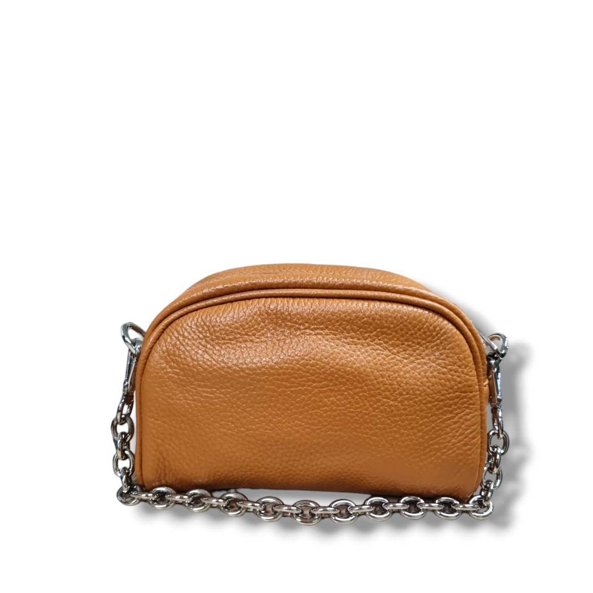 PELLETTERIA VENETA CLUTCH IN PELLE DOLLARO LUANA 24065 CUOIO