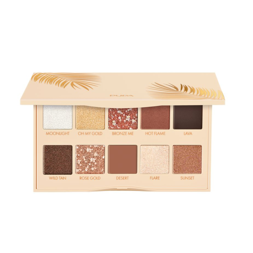 PUPA SHINE BRIGHT PALETTE 10 OMBRETTI 001