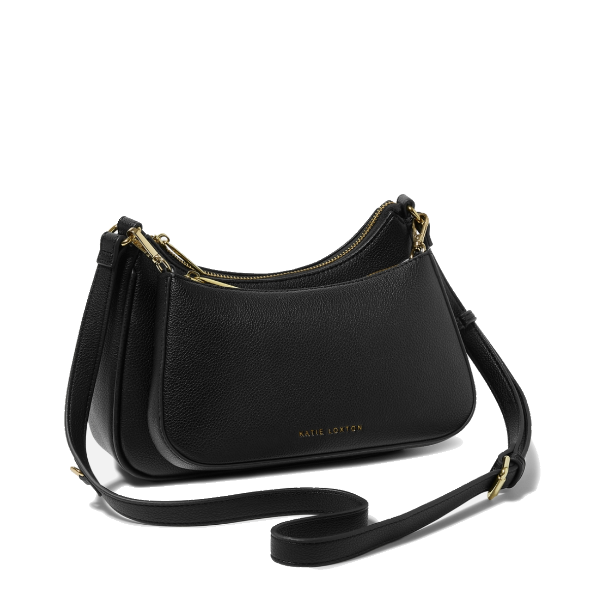 KATIE LOXTON BORSA ARIA SCOOP CROSSBODY BAG BLACK KLB3238