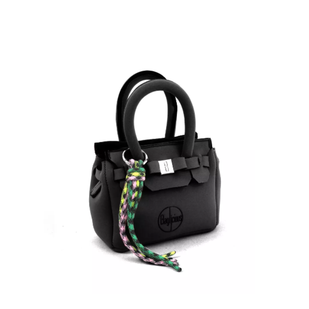 BAGLICIOUS BORSA DONNA DUE MANICI S 61941 NERO