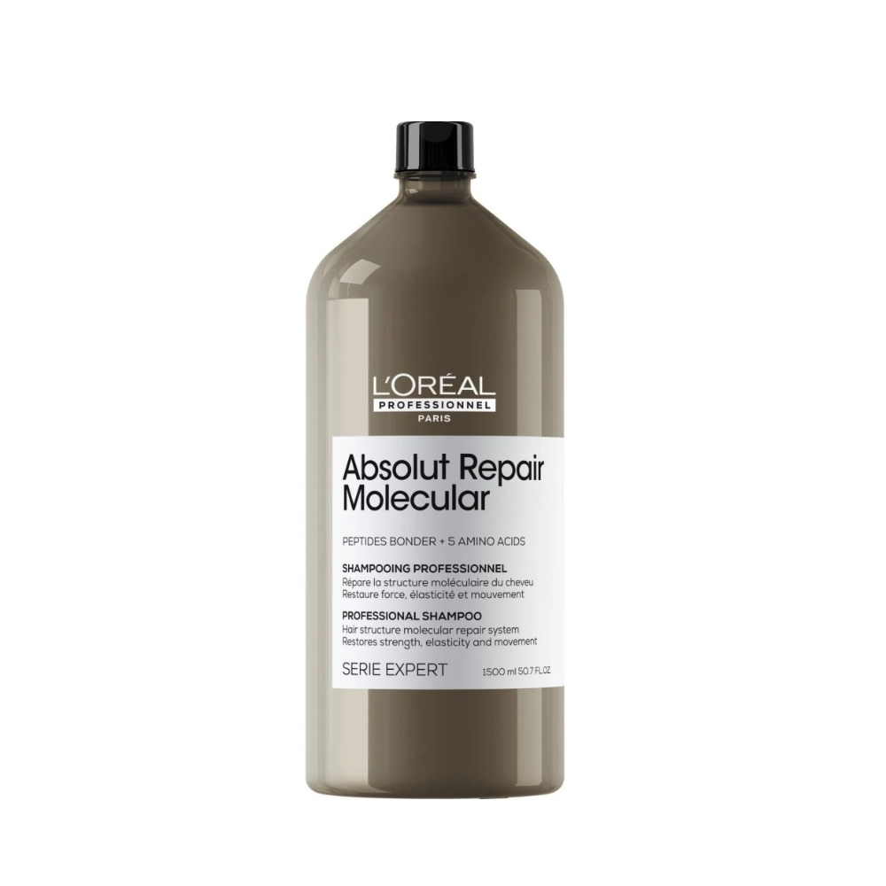 LOREAL SHAMPOO RISTRUTTURANTE ABSOLUT REPAIR MOLECULAR SERIE EXPERT 1500ML