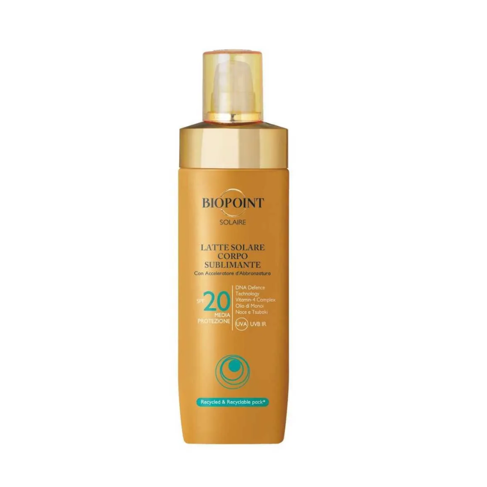 BIOPOINT SOLARE LATTE SPRAY SUBLIMANTE SPF20 250ML