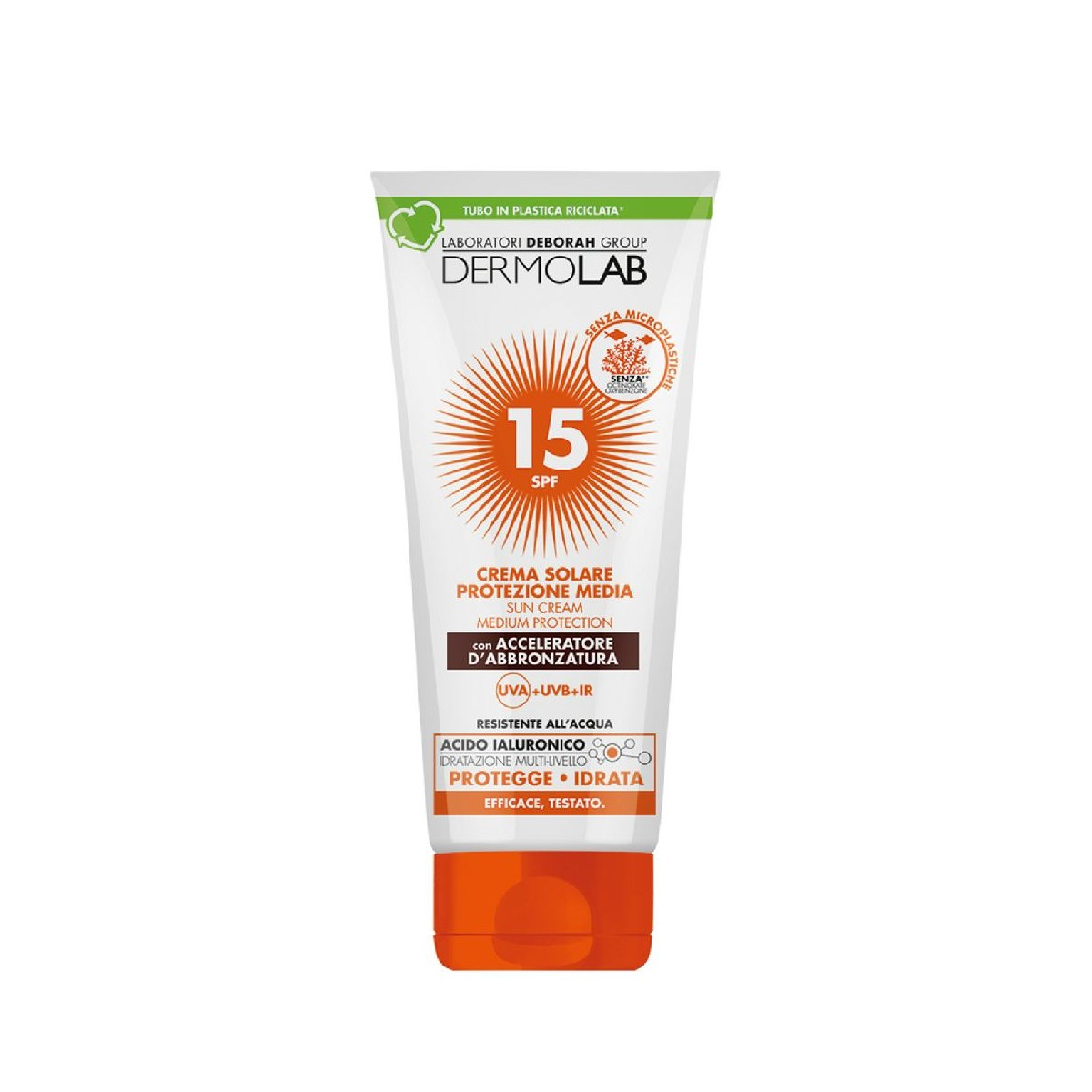 DERMOLAB CREMA SOLARE PROTEZIONE MEDIA SPF15 200ML TDV000524