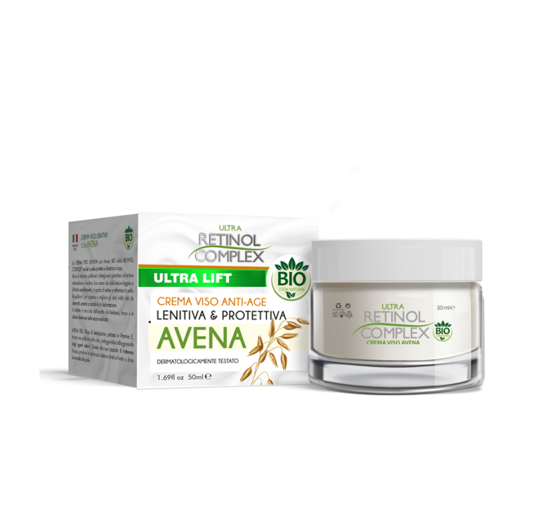 RETINOL COMPLEX CREMA VISO ANTI AGE LENITIVA E PROTETTIVA AVENA 50ML 113