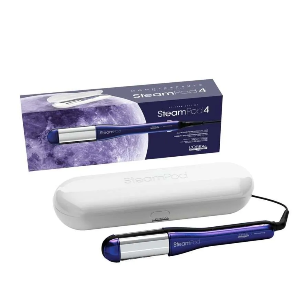 LOREAL STEAM POD 4 PIASTRA A VAPORE MOON CAPSULE LIMITED EDITION