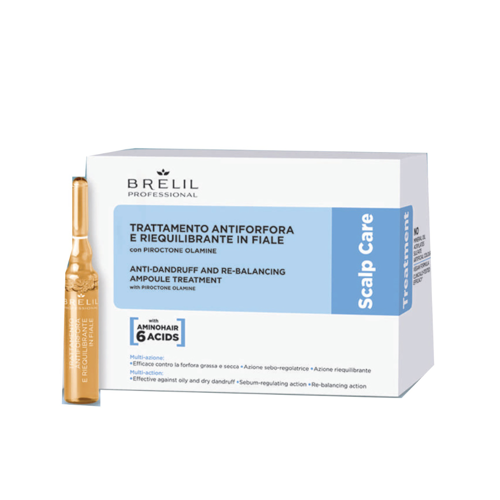 BRELIL SCALP CARE TREATMENT FIALE ANTIFORFORA E RIEQUILIBRANTI 10X7ML B065120