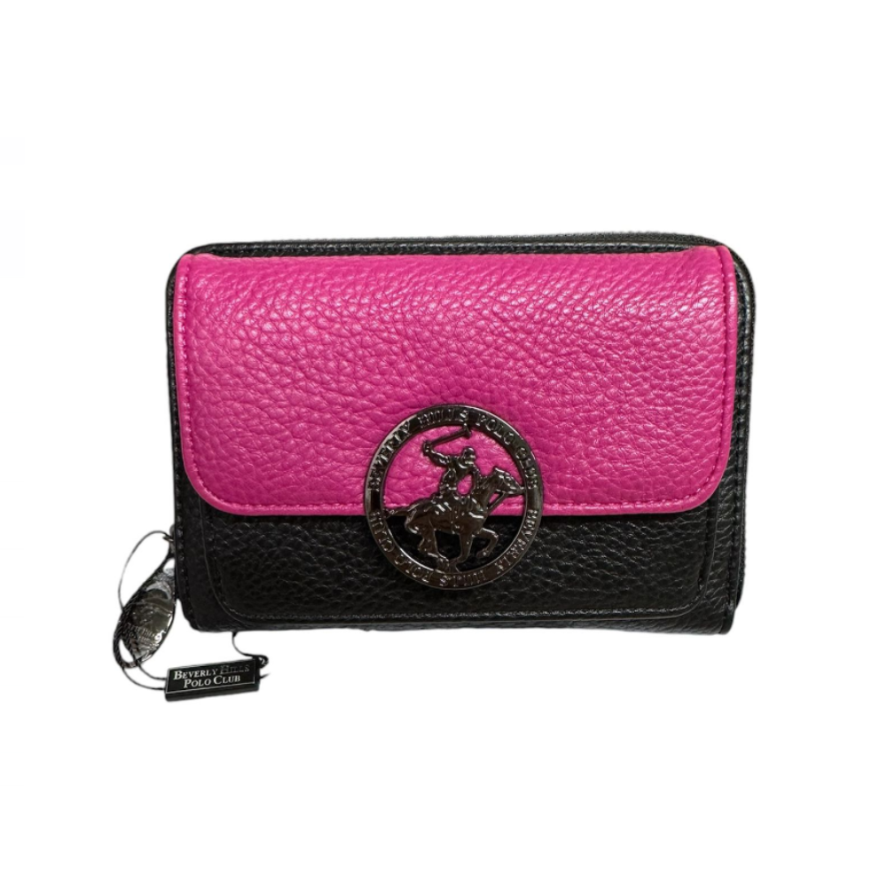 BEVERLY HILLS POLO CLUB PORTAFOGLIO DONNA SIMILPELLE BH-3934-NEFX