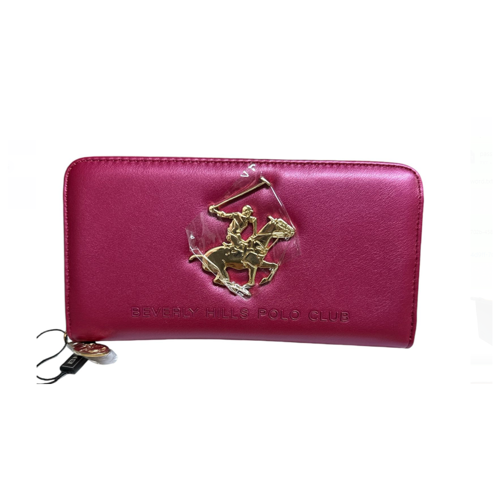 BEVERLY HILLS POLO CLUB PORTAFOGLIO DONNA SIMILPELLE PU BH-3844-FX