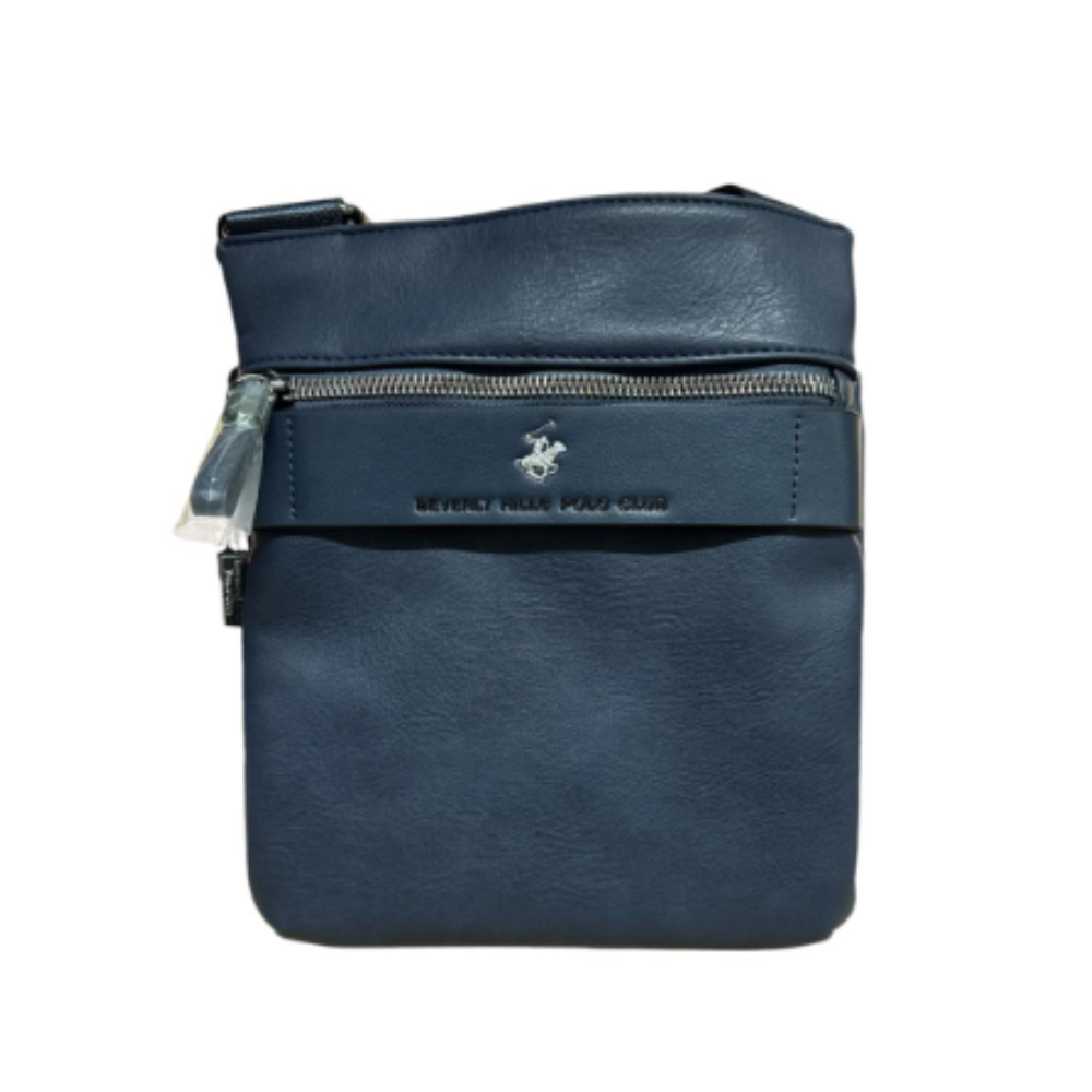 BEVERLY HILLS POLO CLUB TRACOLLA UOMO SIMILPELLE PU BH-8481-BL