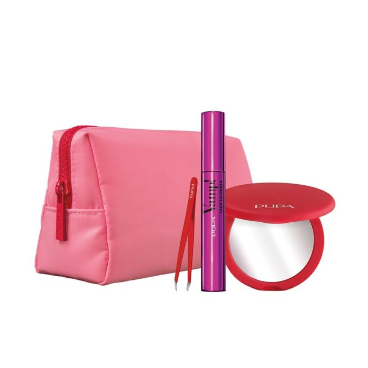 PUPA CONF. MASCARA VAMP LASH EXTENDER+ PINZETTA SOPRACCIGLIA+SPECCHIO+POCHETTE 040599A