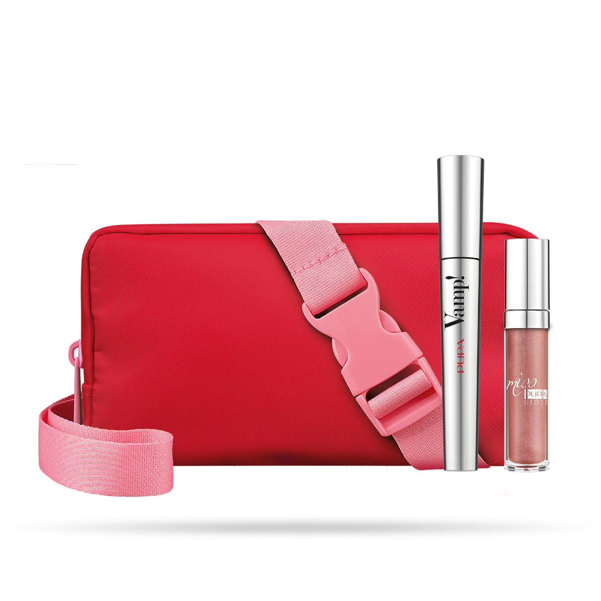 PUPA CONF. MASCARA VAMP+MISS PUPA GLOSS+POCHETTE 040583A