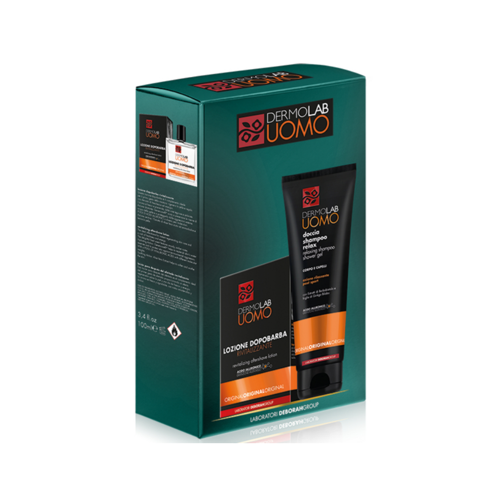 DEBORAH COFANETTO UOMO DOCCIA SHAMPOO + DOPOBARBA