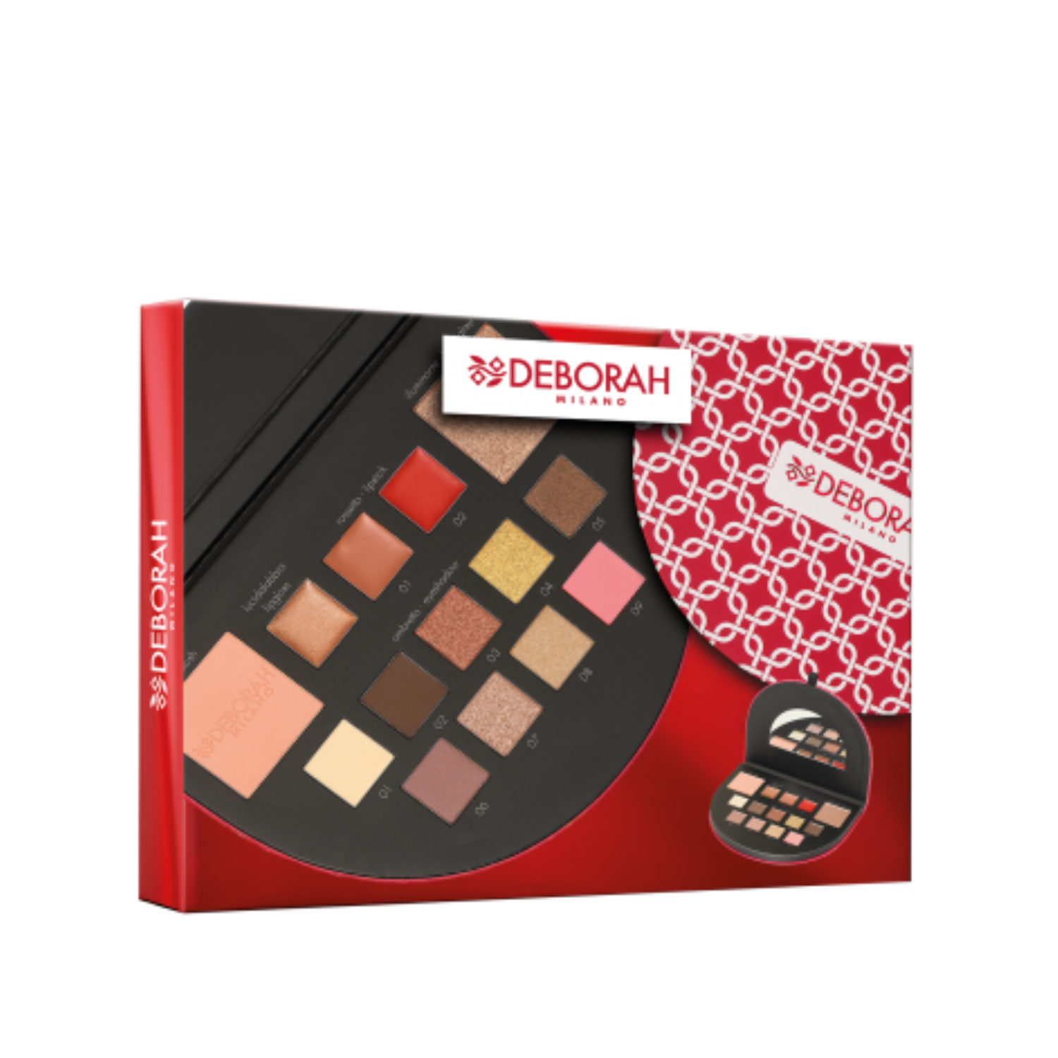 DEBORAH COFANETTO MAKE UP MINI 2024 COLORI CALDI N.1