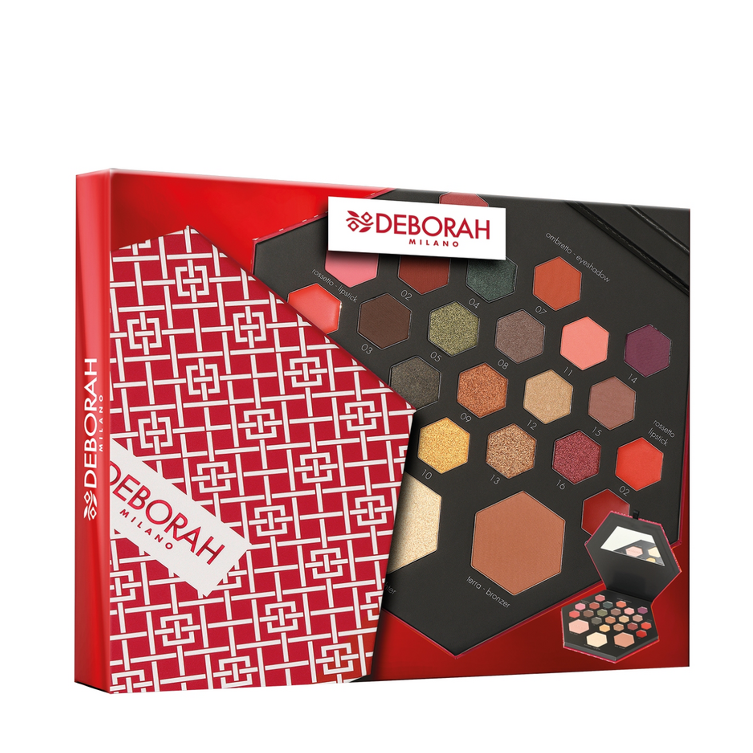 DEBORAH COFANETTO MAKE UP 2024 SMALL TONI CALDI N.2