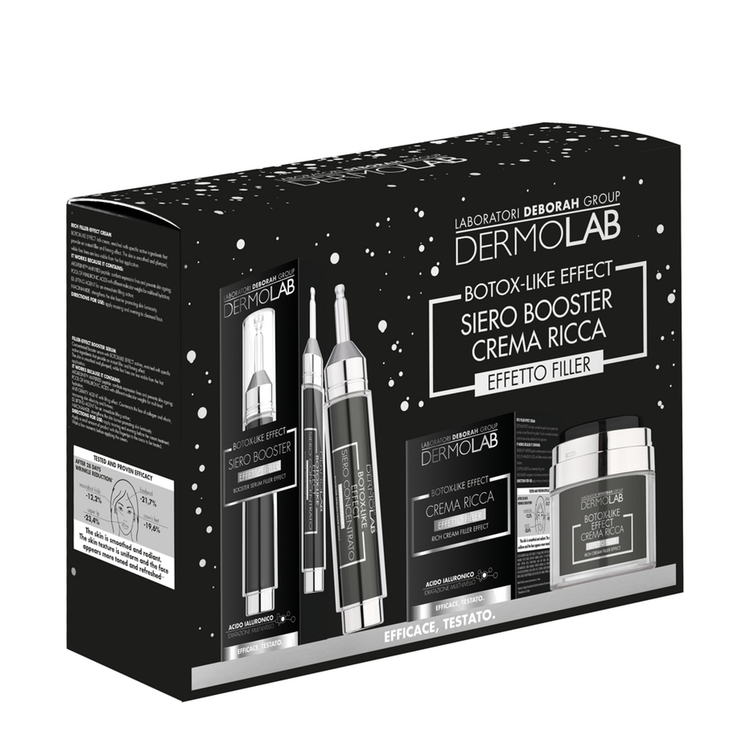 DERMOLAB BEAUTY BOX CREMA VISO BOTOX 50 ML + SIERO VISO BOTOX 10 ML