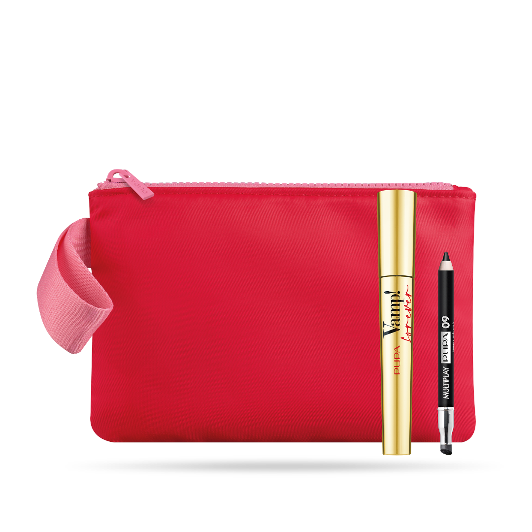 PUPA CONF. POCHETTE + MASCARA VAMP FOREVER + MATITA MULTIPLAY 040571A