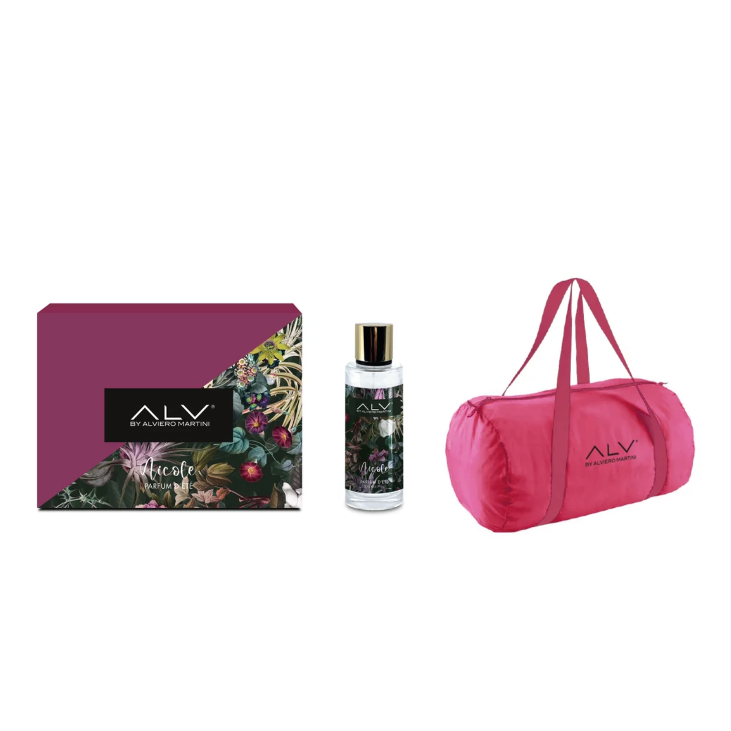 ALV ALVIERO MARTINI CONF. PARFUM D'ETE' NICOLE 200 ML + BORSONE ALV28