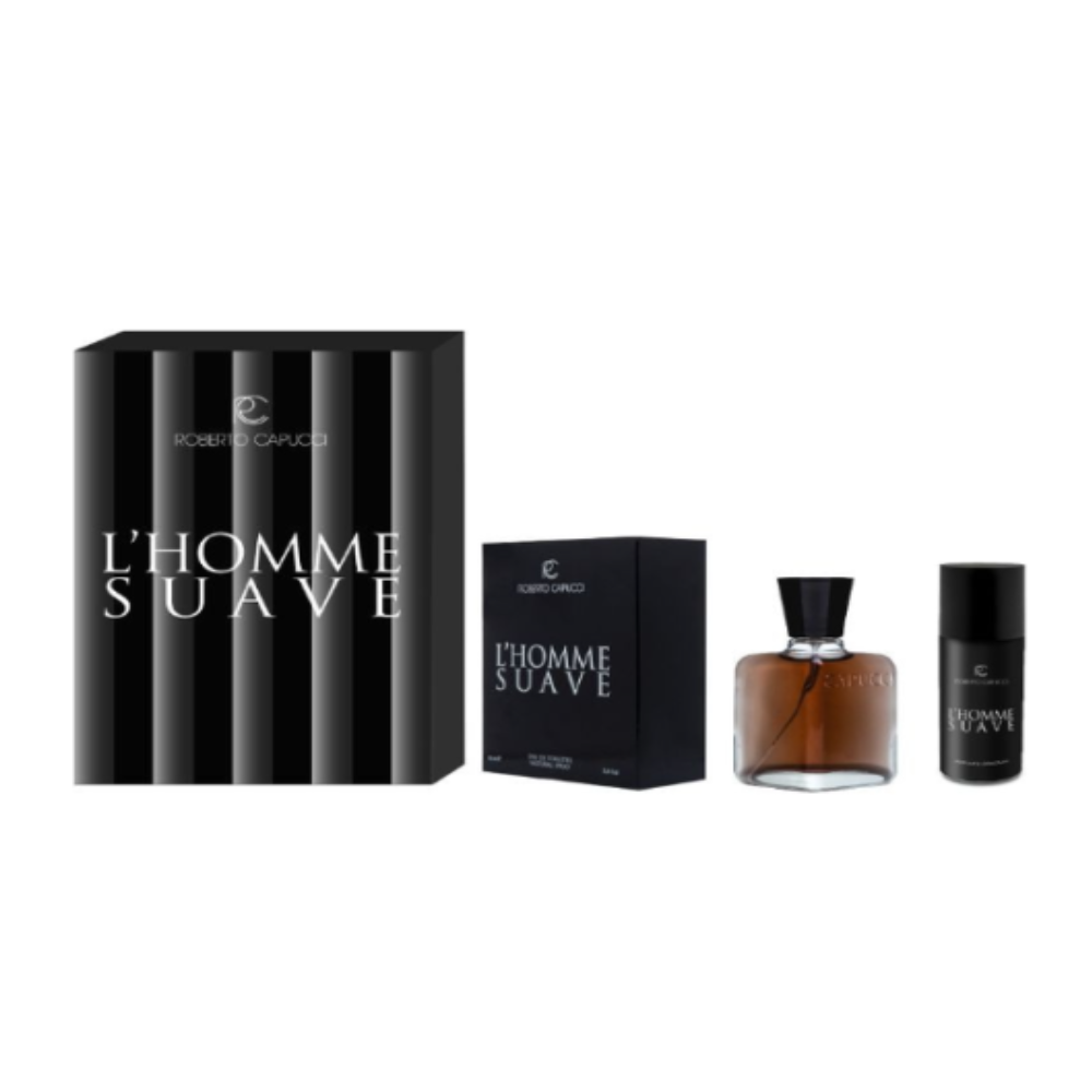 ROBERTO CAPUCCI CONF. L'HOMME SUAVE EDT 100ML + DEO 150ML CAP137