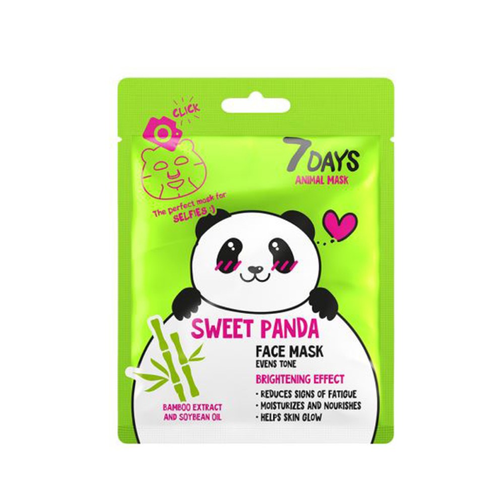 7 DAYS MASCHERA VISO PANDA 128015