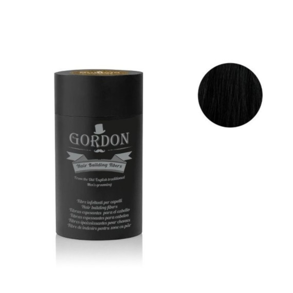 GORDON FIBRE INFOLTENTI PER CAPELLI NERO E661N