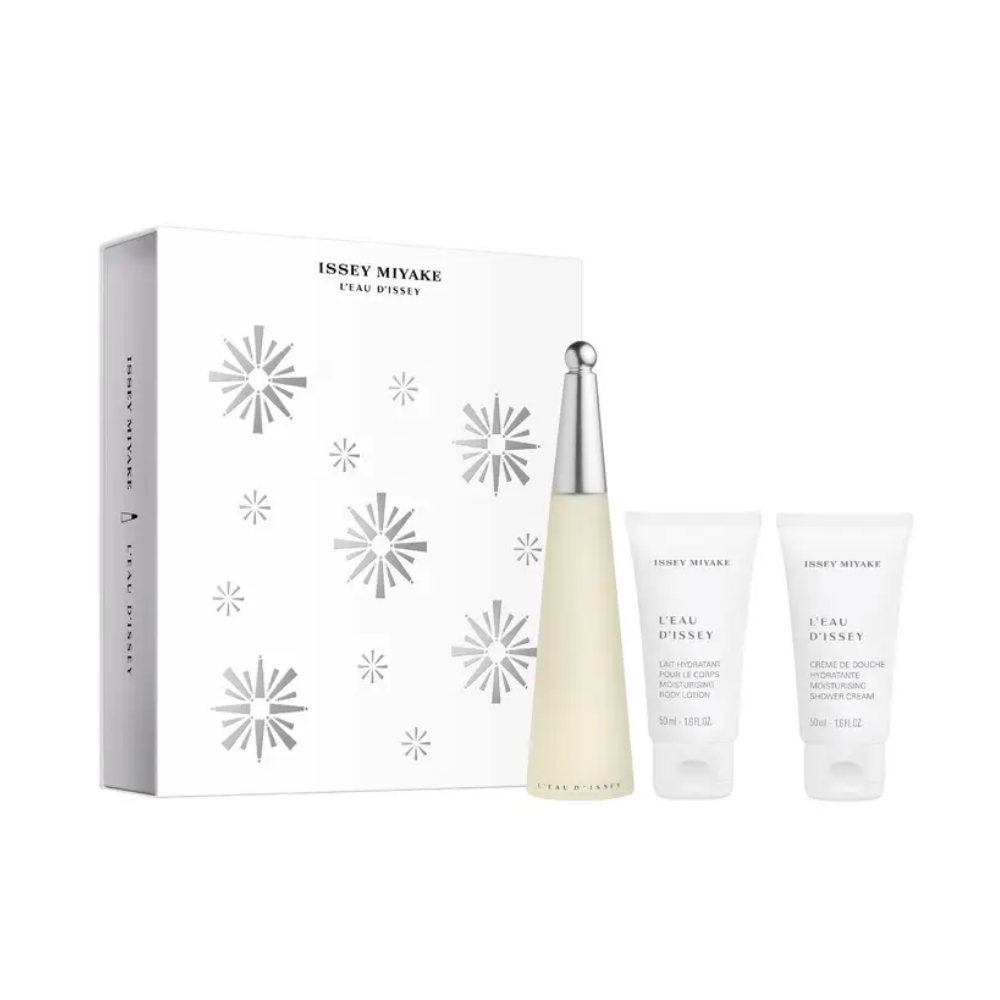 ISSEY MIYAKE L'EAU D'ISSEY DONNA CONF. EDT 50ML+LATTE CORPO 50ML+CREMA DOCCIA 50ML