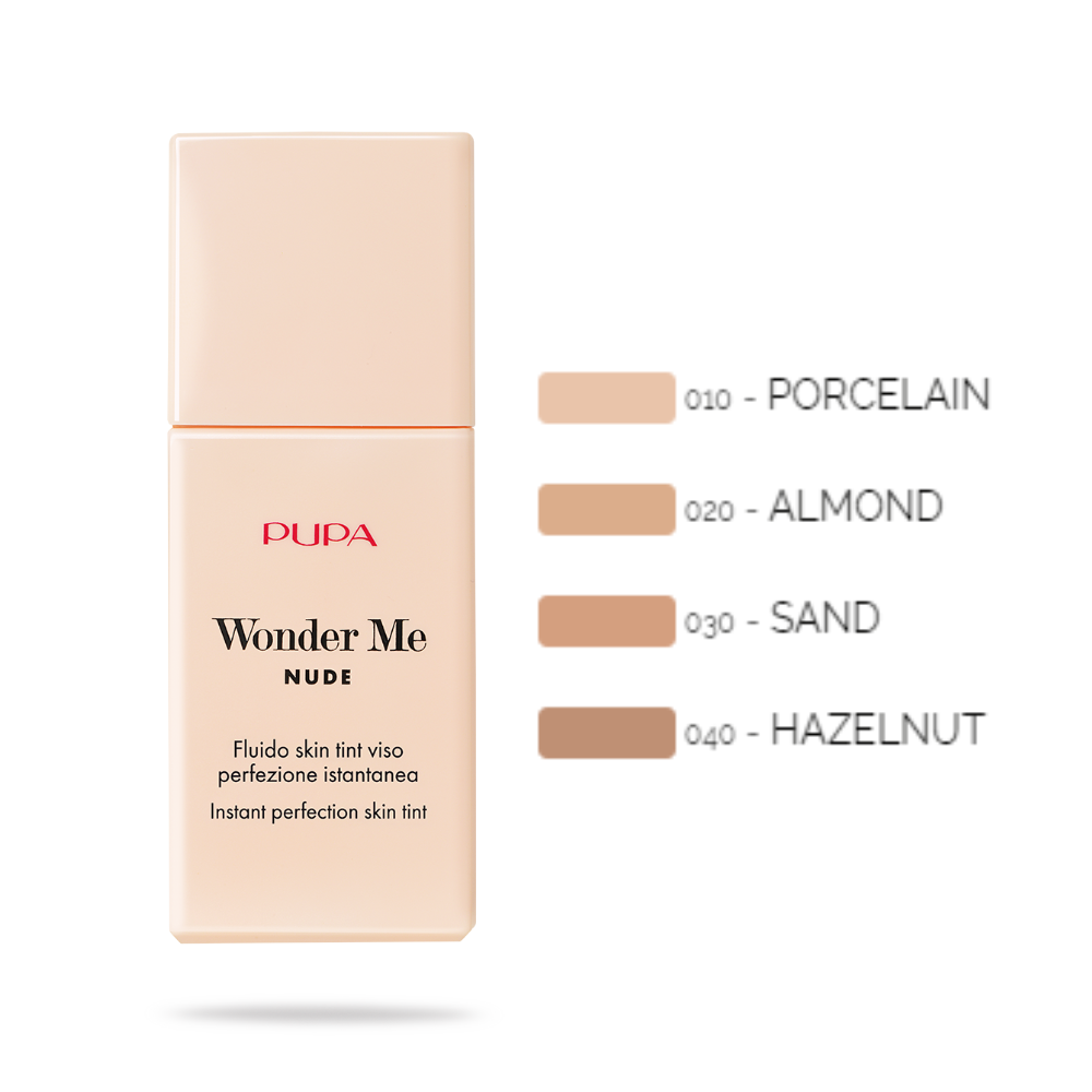 PUPA WONDER ME NUDE FLUIDO SKIN TINT VISO 30ML