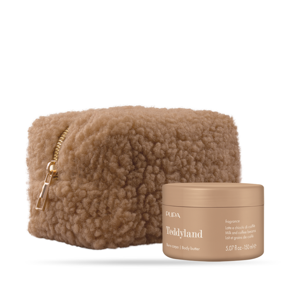 PUPA CONF. TEDDYLAND LATTE E CHICCHI DI CAFFE BURRO CORPO+ POCHETTE OB3S03A003
