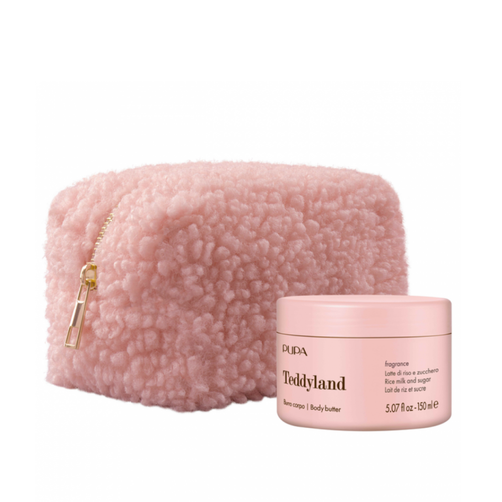PUPA CONF. TEDDYLAND LATTE DI RISO E ZUCCHERO BURRO CORPO 150ML+POCHETTE OB3S03A001