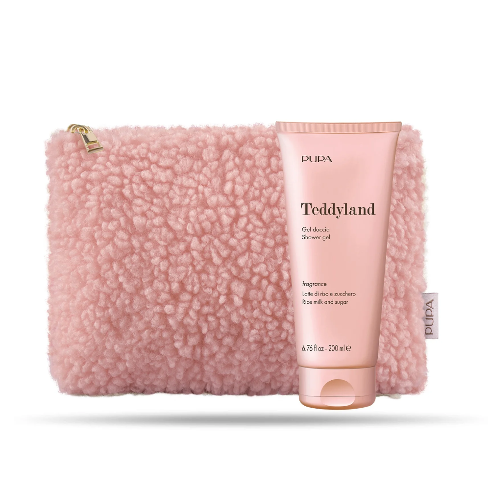 PUPA CONF. TEDDYLAND LATTE DI RISO E ZUCCHERO GEL DOCCIA 200ML+POCHETTE OB3S02A001