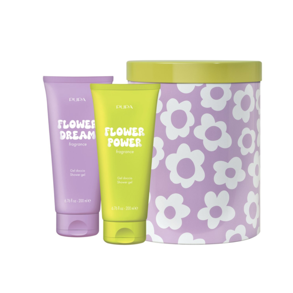 PUPA CONF. HAPPYBOX FLOWER DREAM SHOWER GEL 200ML+FLOWERPOWER SHOWER GEL 200ML OB3R06A002