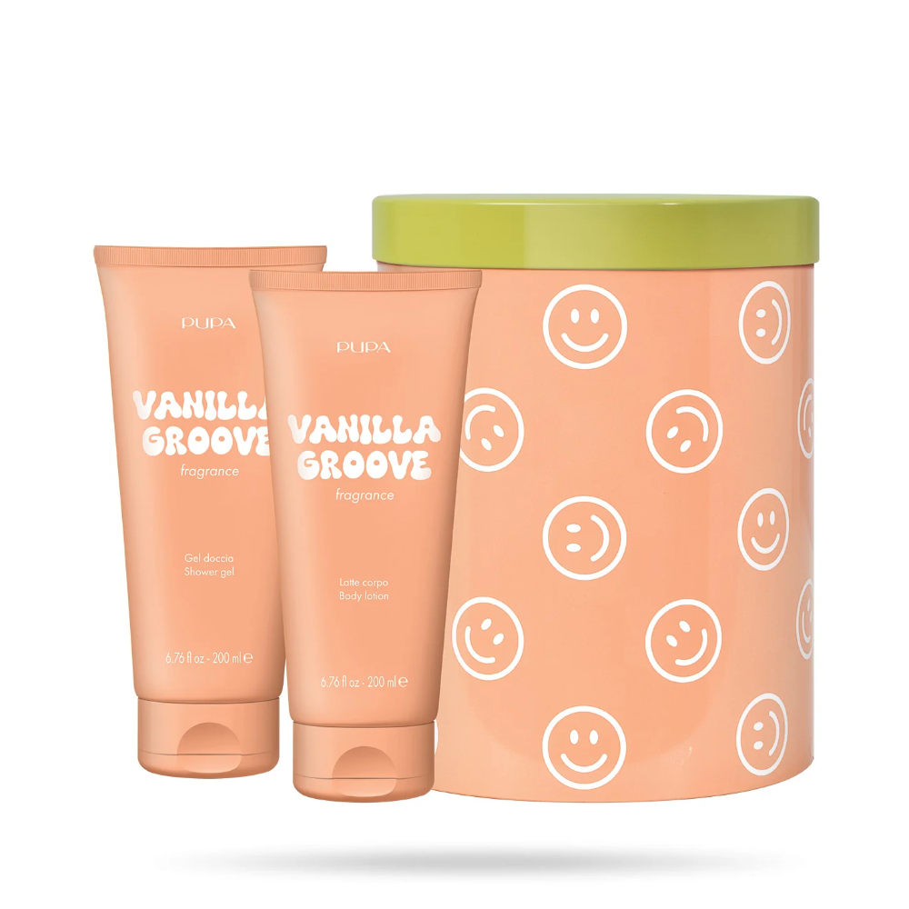PUPA CONF. HAPPYBOX VANILLA GROOVE GEL DOCCIA 200ML+ LATTE CORPO 200ML OB3R05A006