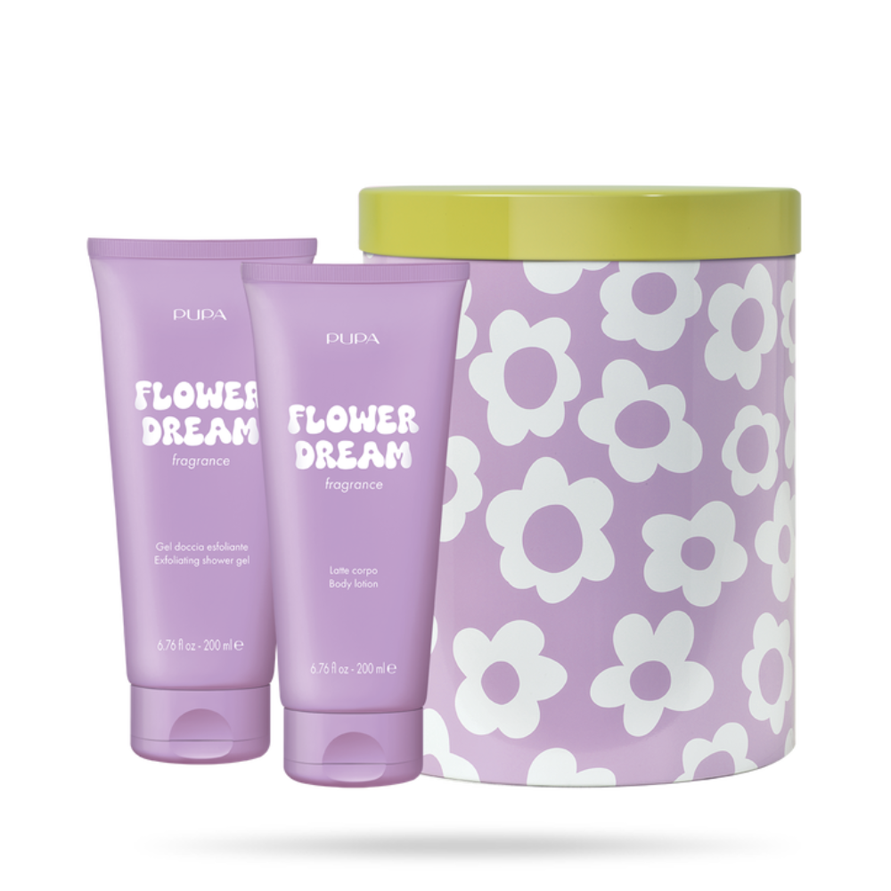 PUPA CONF. HAPPYBOX FLOWER DREAM GEL DOCCIA ESFOLIANTE 200ML+ LATTE CORPO 200ML OB3R05A003