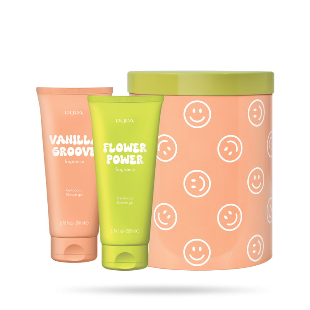 PUPA CONF. HAPPYBOX VANILLA GROOVE FLOWER POWER 2 GEL DOCCIA 200MLOB3R06A003