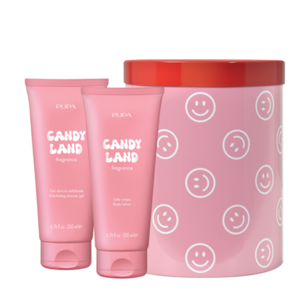 PUPA CONF. HAPPYBOX CANDY LAND GEL DOCCIA ESFOLIANTE 200ML+ LATTE CORPO 200ML OB3R05A005