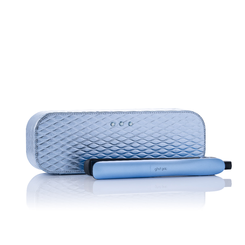 GHD PIASTRA GOLD STYLER LIMITED EDITION CON COFANETTO ICY BLUE NATALE 2024