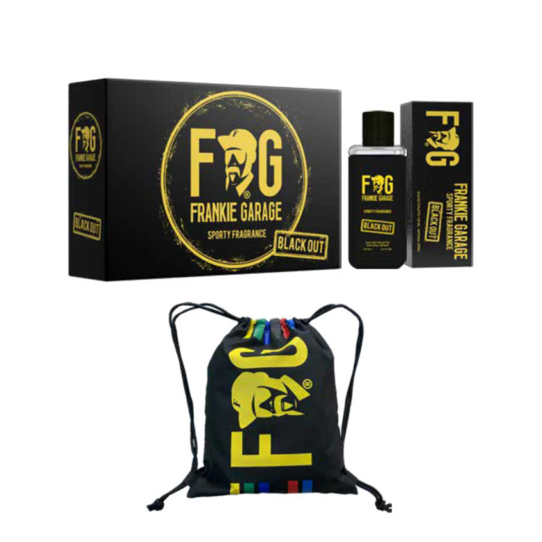 FRANKIE GARAGE SPORTY FRAGRANCE BLACK OUT CONF. EDT 100ML + ZAINO FRANKIE GARAGE