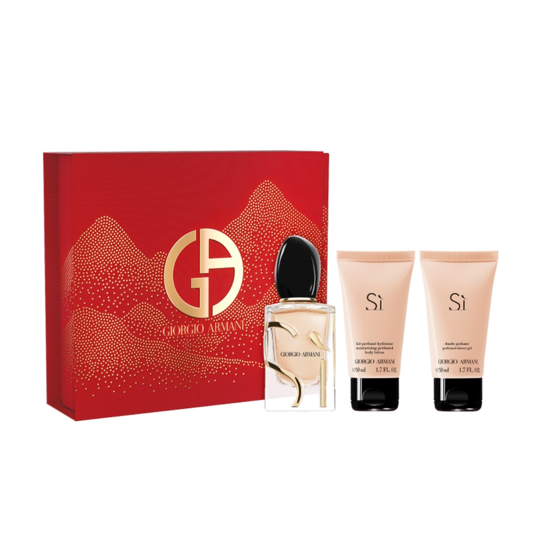 GIORGIO ARMANI SI CONF. EDP 50ML+GEL DOCCIA 50ML+LATTE CORPO 50ML