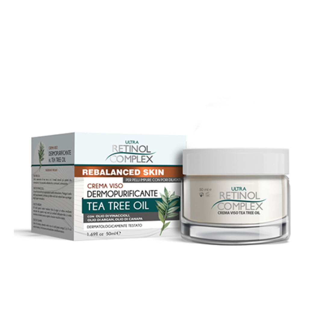 RETINOL COMPLEX CREMA VISO DERMOPURIFICANTE TEA TREE OIL 50ML 121