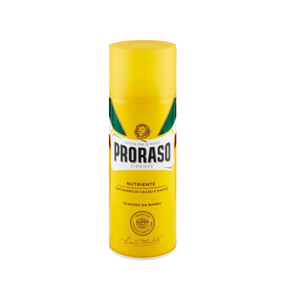 PRORASO SCHIUMA DA BARBA NUTRIENTE RIGENERANTE 400ML GIALLO