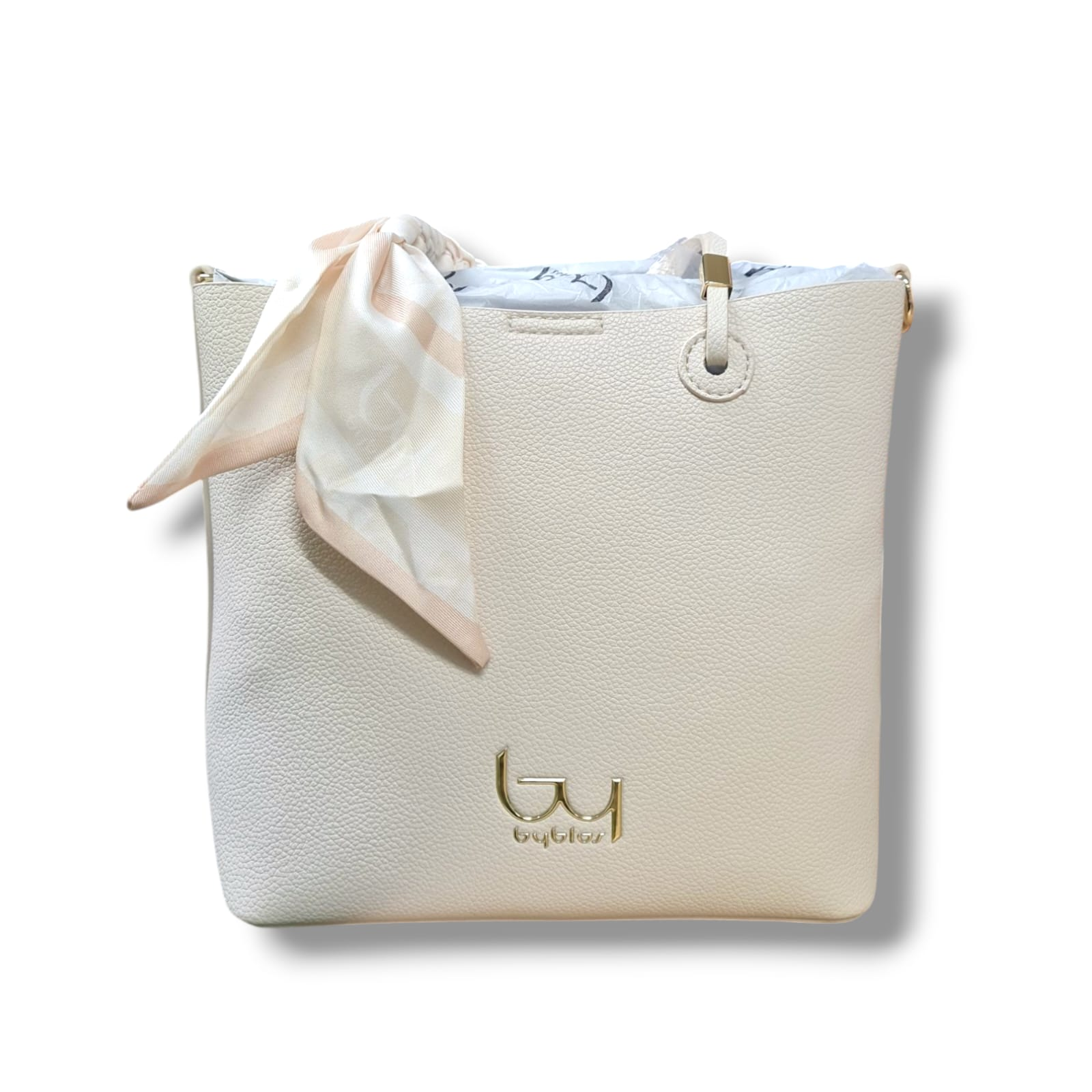BYBLOS BORSA SINTETICO IVORY BYBS25B02 M8