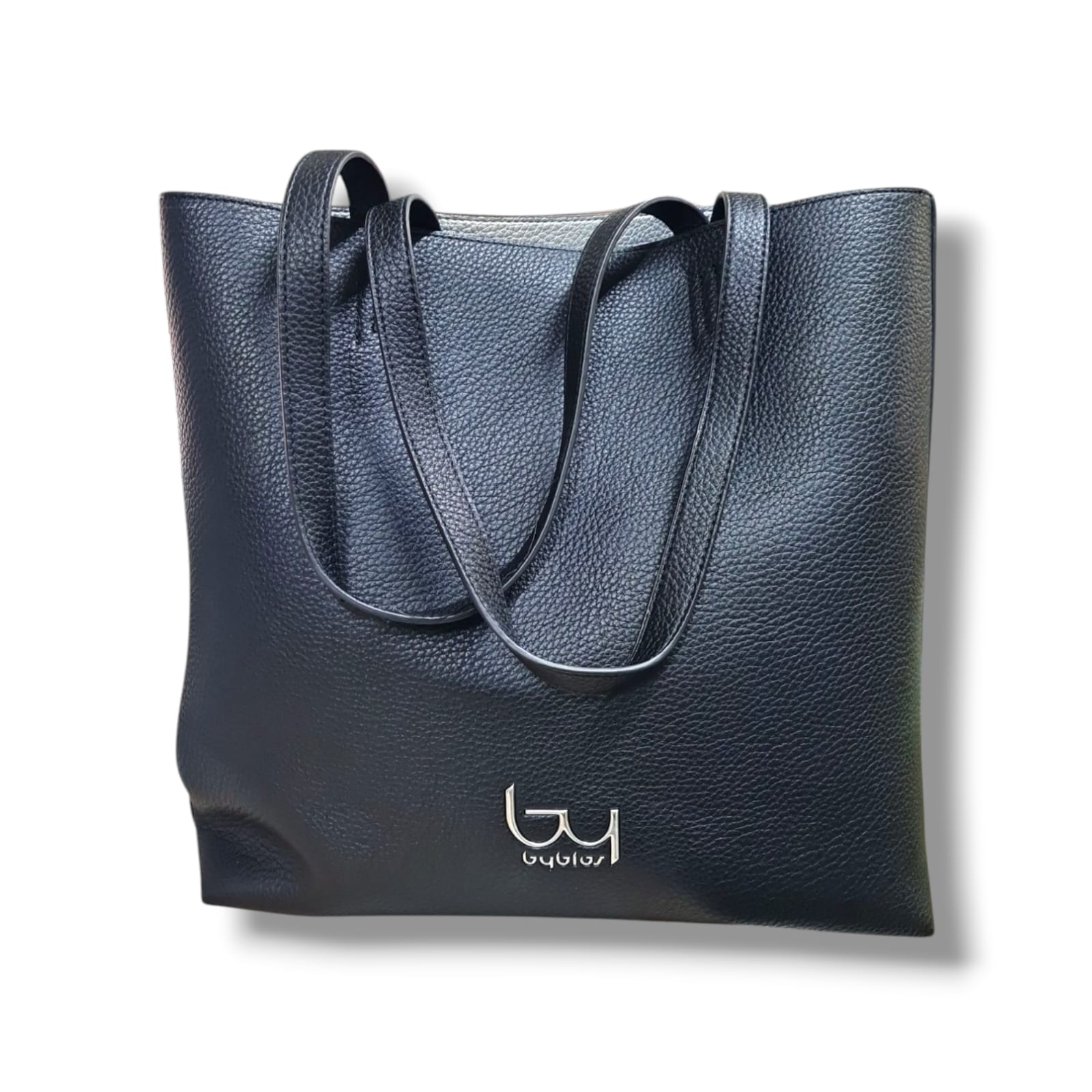 BYBLOS BORSA SINTETICO BLACK/SILVER BYBS15B01 Z01