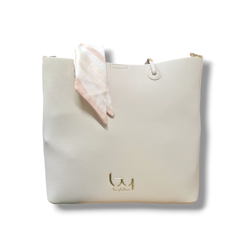 BYBLOS BORSA SINTETICO IVORY BYBS25B01 M8