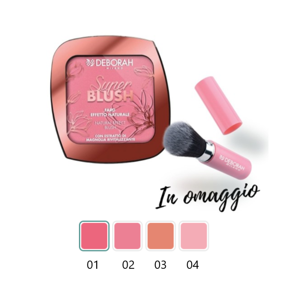 DEBORAH SUPER BLUSH + PENNELLO OMAGGIO