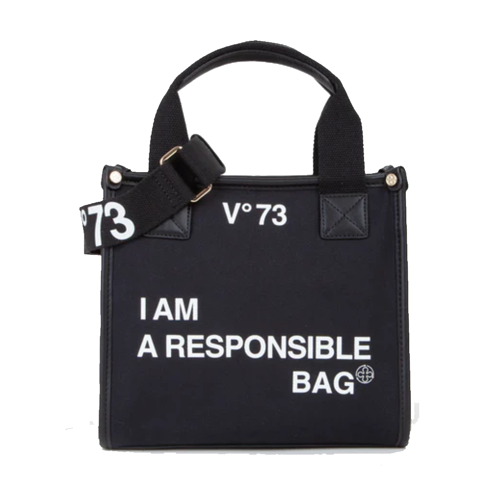 V°73 BORSA SINTETICA DONNA RESPONSABILITY BIS NERO 73BS6AF02