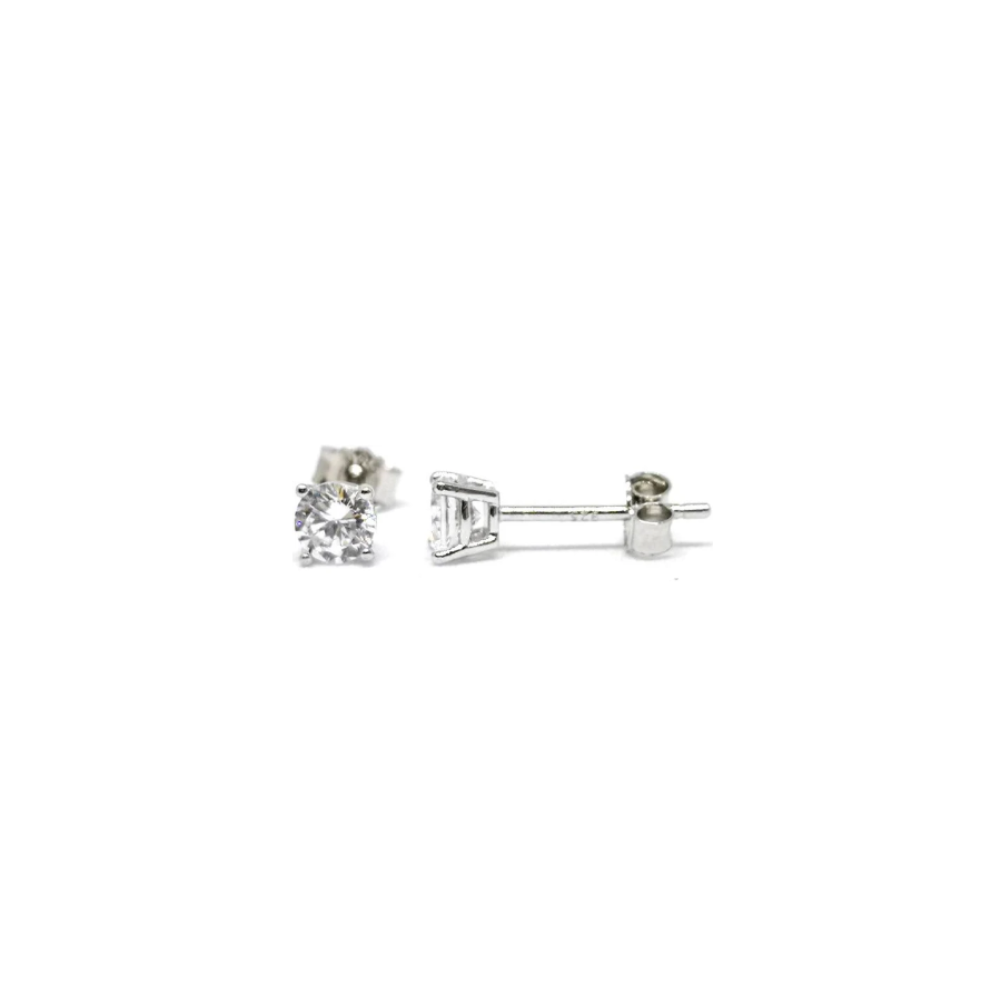 FOR YOU ORECCHINI DORA ARGENTO 4MM