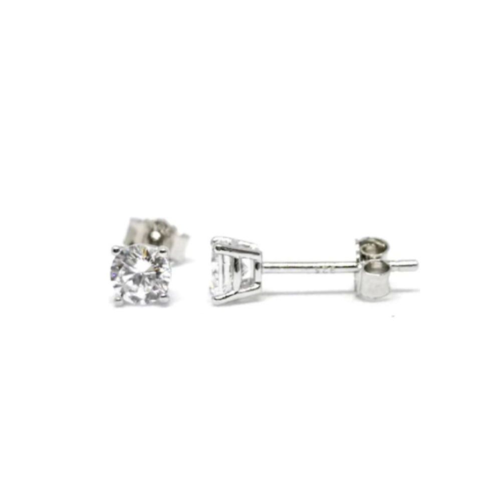 FOR YOU ORECCHINI DORA ARGENTO 6MM