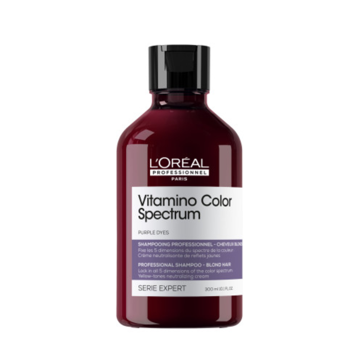 LOREAL SHAMPOO PURPLE CAPELLI COLORATI VITAMINO COLOR SPECTRUM SERIE EXPERT 300ML