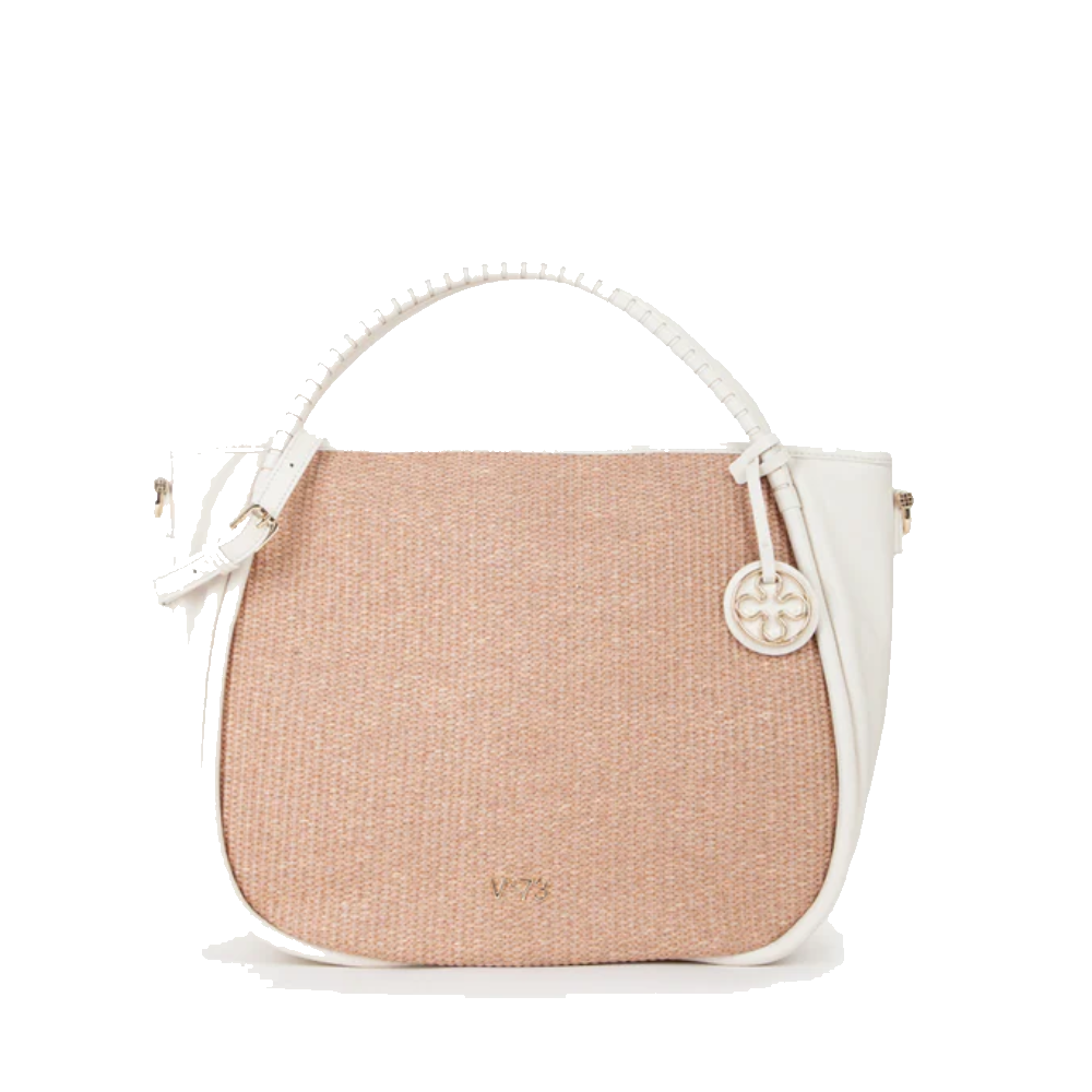 V°73 BORSA SINTETICA DONNA NAT/OFFWHITE 73BS90002