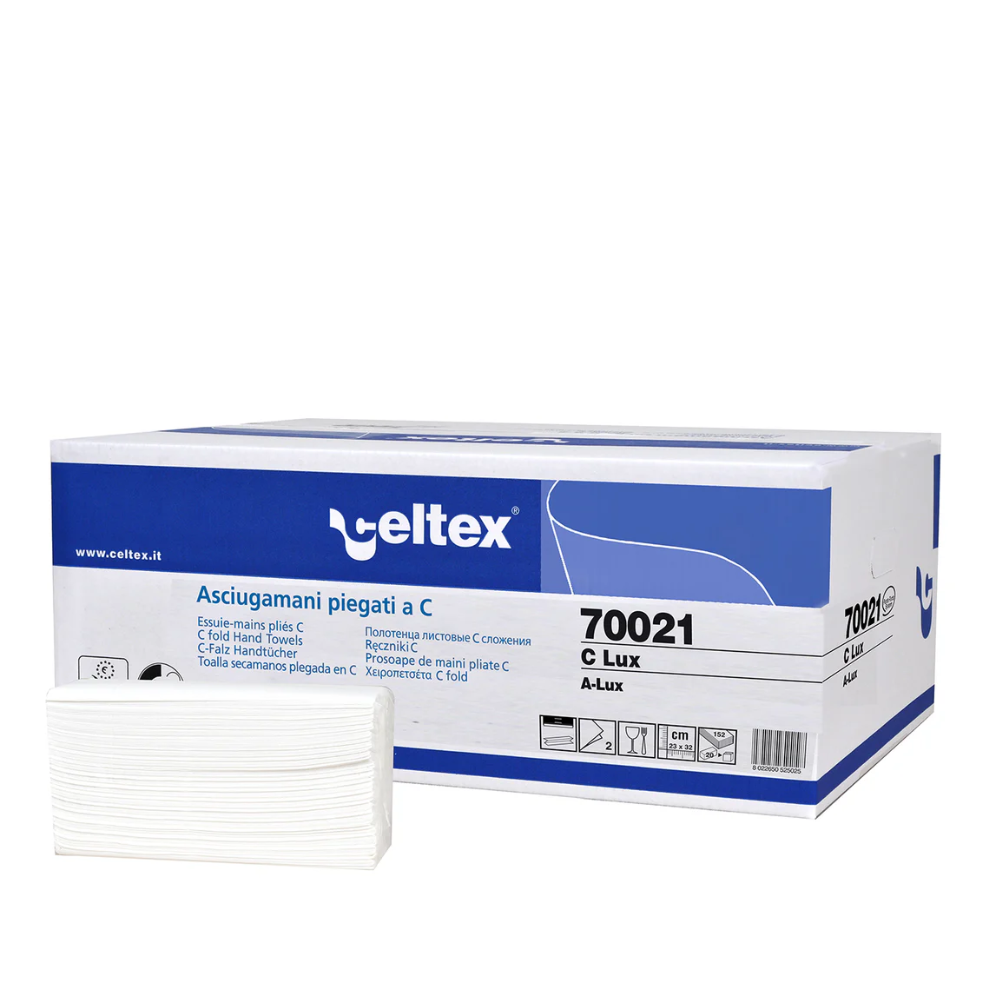 CELTEX ASCIUGAMANO PIEGATO AC LUX 152PZ C70021