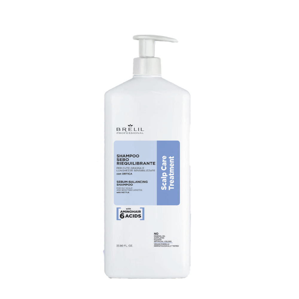 BRELIL SCALP CARE TREATMENT SHAMPOO SEBO RIEQUILIBRANTE 1000ML B065122